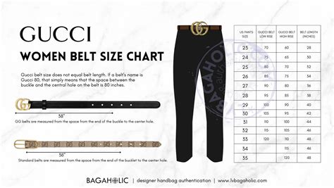 gucci women's size chart.